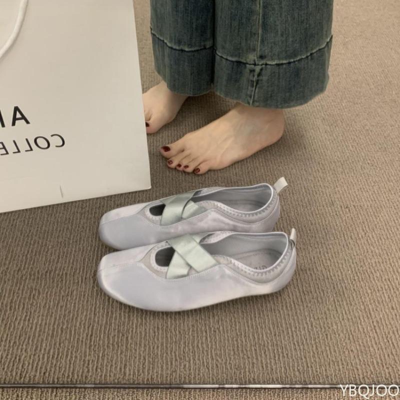 New Spring Lightweight breathable soft-soled shoes Elegant minimalist Flats Woman Casual Fashion versatile comfortable Sandals