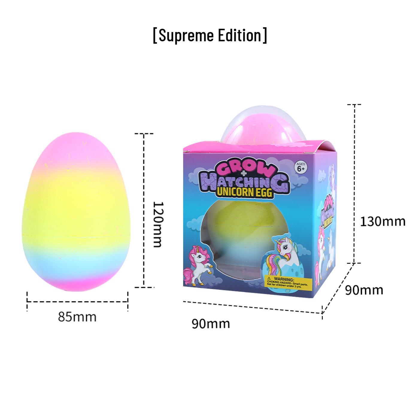 Год Лошади: Радужное яйцо-единорог - Расширяющаяся в воде развивающая игрушка для детей