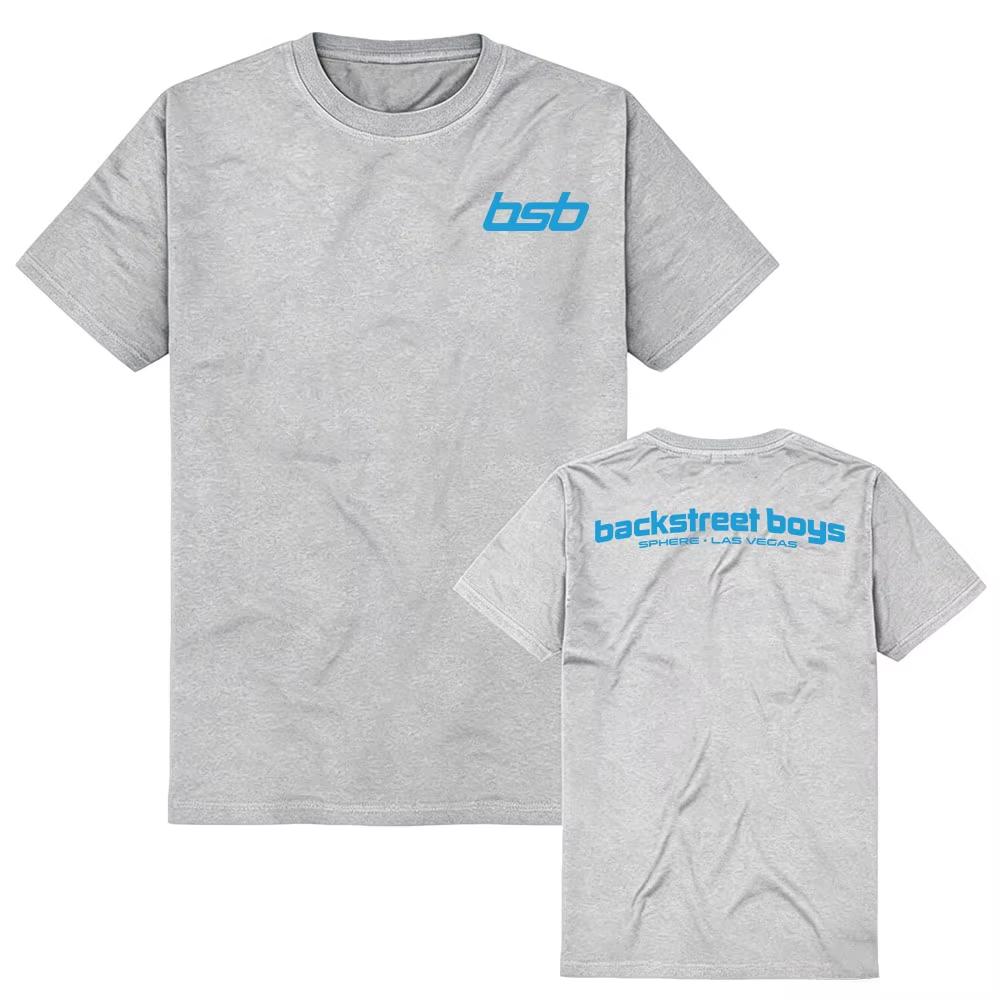 Heißes NTO THE MILLENNIUM T-Shirts Band Backstreet Boys Design T-Shirt Herren Damen Vintage Oberteil Hip Hop Streetwear Übergroßes T-Shirt Kurzarm Freizeitkleidung