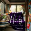 Hug Blanket Personalized Name Soft Comfortable Stylish Blanket Car Blanket Perfect For Travel Camping Outdoor Home Suitable For All Seasons Ideal Gift