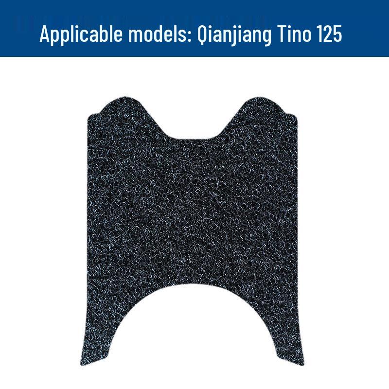 Waterproof & Durable Foot Mats for Qianjiang Tino 125 Motorcycle