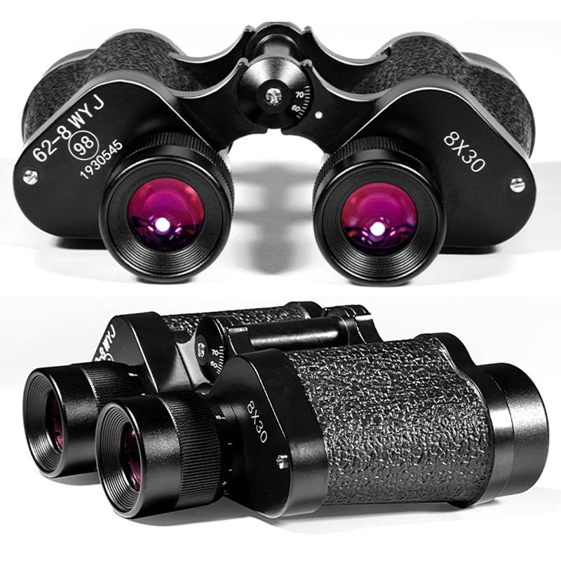 Binóculos Potentes 62 8x30 Telescópio de Longo Alcance Com Retículo Telémetro HD Para Acampamento ao Ar Livre Esportes
