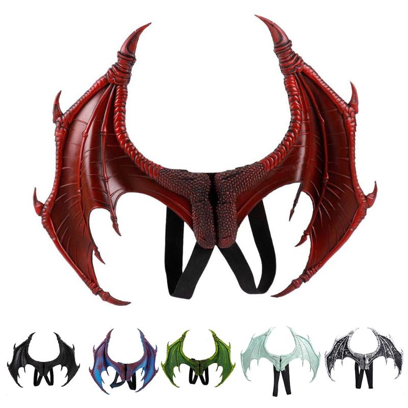 Cosplay Child Dragon Wing Costumes Fashion Cosplay Costume Party Wing Prop Masquerade Accessories Halloween Carnival