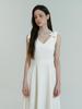 Kinder Baby Cream Ivory Bella Double Ribbon One Piece