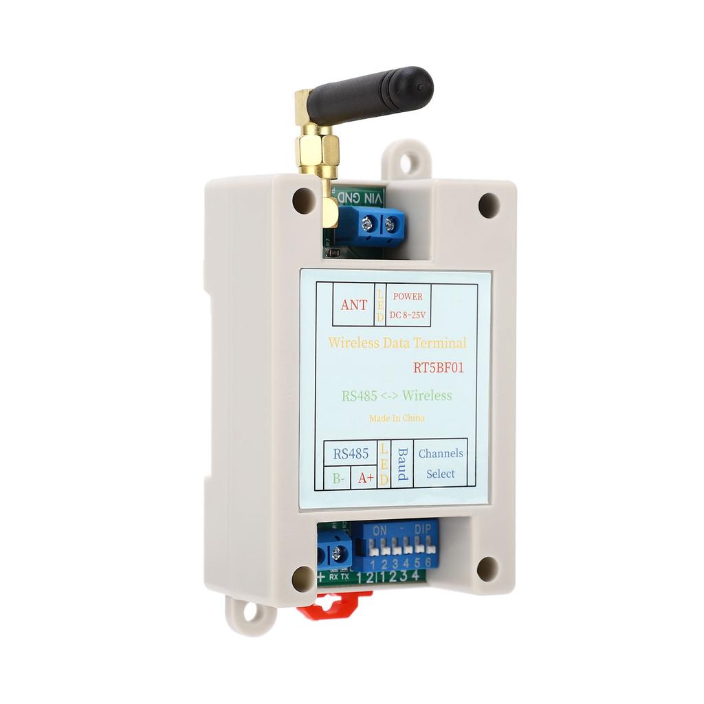 Modul Transceiver Wireless 433M DC8‑25V Radio VHF UHF RF UART RS485 pentru RTU Casă Inteligentă