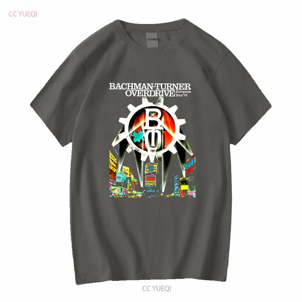 Bachman Turner Overdrive Poster Concert T Shirt All Size S To 5XL LL2124 long or short sleeves vintage Washed Breathable
