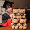 Graduation Gown Plush Dr. Bear Doctor's Clothing Sitting Bear Plush Bear Doll  Graduation Ceremony