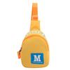 Kids Letter Casual Design Canvas Crossbody Bag For Daily Travel Play And