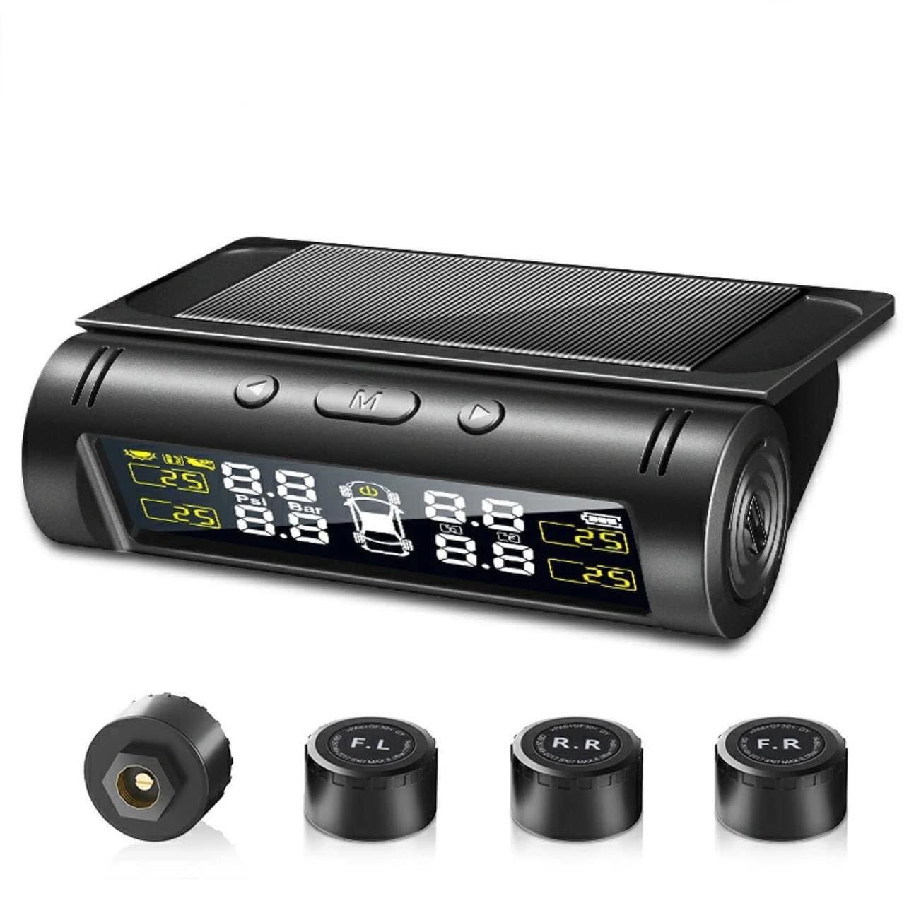 

Tigwiss Датчик давления в шинах, Датчик давления воздуха, Датчик TPMS, Датчик вибрации, Давление в шинах Температура