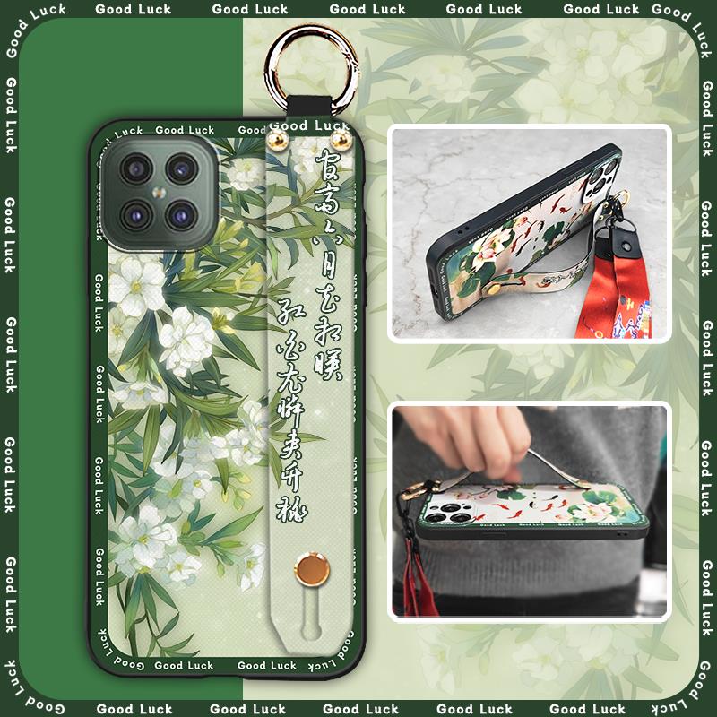Fashion Shockproof Phone Case For Cubot C30 Soft case Back Cover Durable Silicone Chinese style Ring For Mom Protective