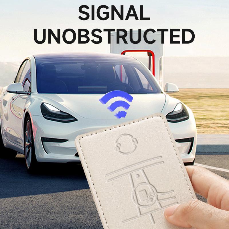 Echtes Leder Autoschlüsselhülle Abdeckung Schlüsseltasche Für Tesla Model 3 Model S Model X Model Y Keyless Schutz Set Auto Zubehör