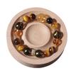 Jinba Da Comprehensive Natural Yellow Tower Crystal Golden Tiger Eye Stone Citrine Design Bracelet for Women Jewelry