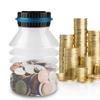 LCD Display Digital Money Box Jar Euro Coin Counting Box Money Saving Pot