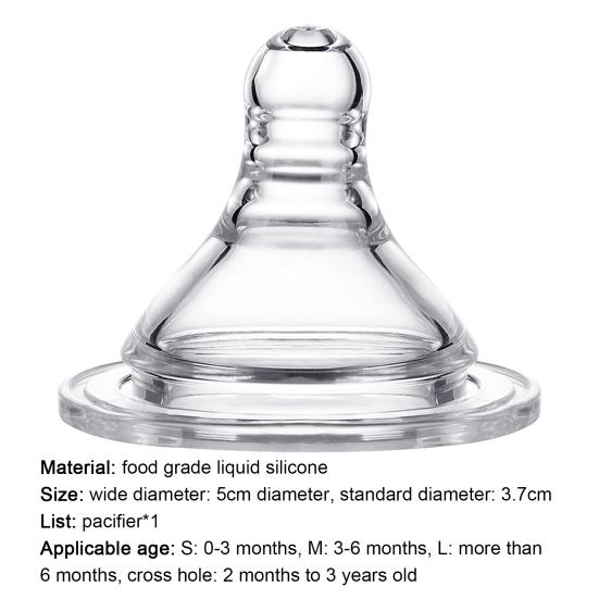 Newborn Infant Baby Liquid Silicone Pacifier Teat Dummy Feeding Nipple Soother for Home