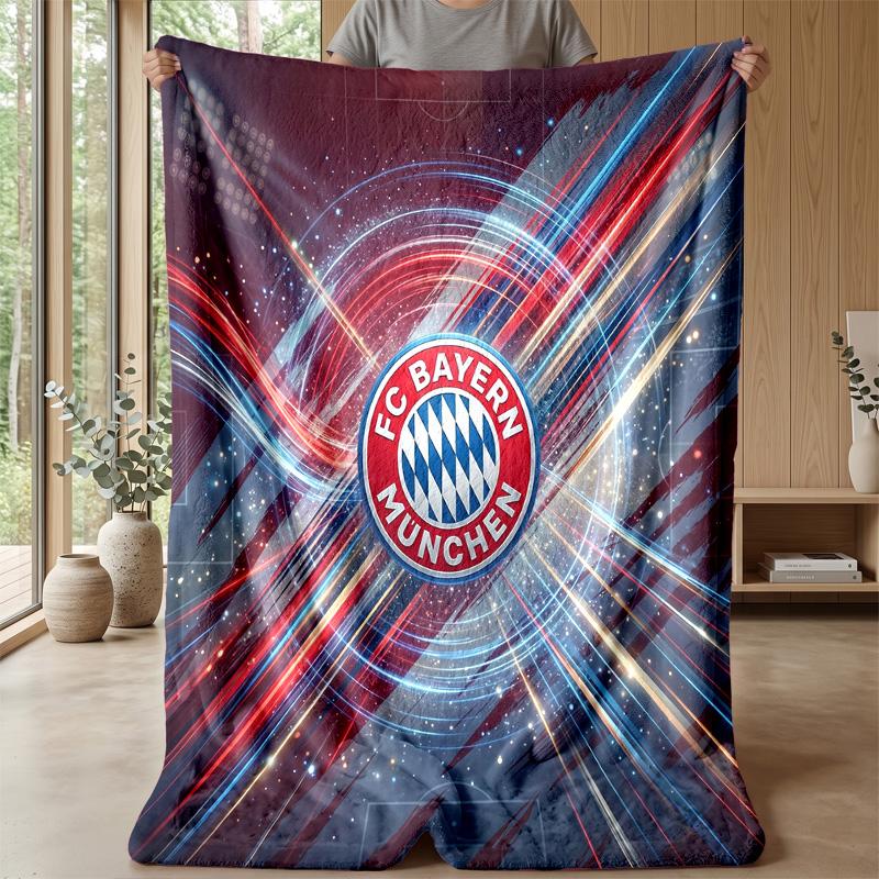 Bayern Munich Theme blanket Soft Flannel Blanket Plush Throw Blanket Cozy Sofa Bed Blanket for Home Decor