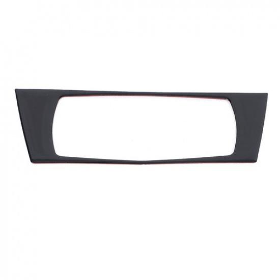 Glossy Black Headlight Switch Panel Trim Sticker For BMW 3 Series E90 2005-12