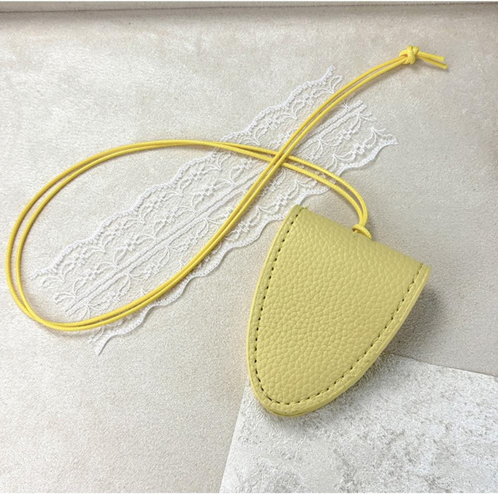 NEW Pu Leather Neck Hanging Glasses Bag Sunglasses Clip Glasses Chain Storage Necklace Women's Hanging Rope Sweater Chain