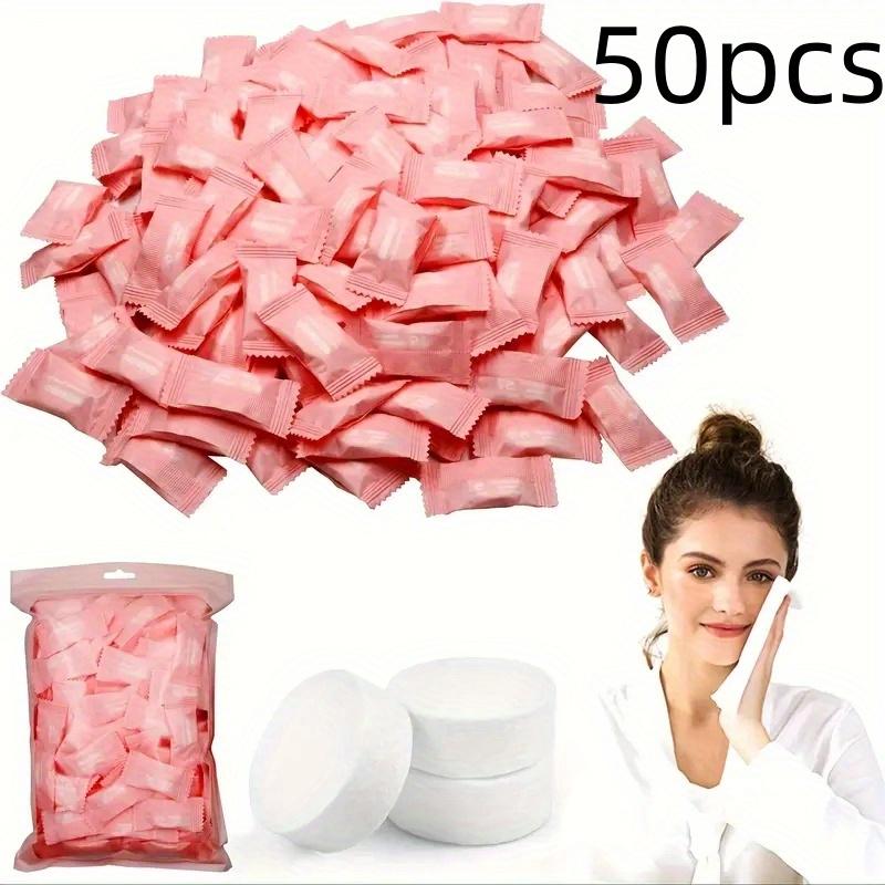 50pcs Disposable Compressed Towels Portable Disposable Absorbent Towels Suitable For Outdoor Travel And Camping 50pcs