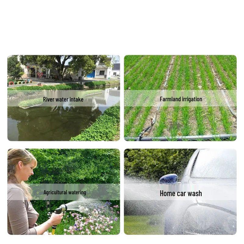 DC Submersible Water Pump for Vegetables and Farming, Compatible with 12V-60V Battery or Electric Vehicle