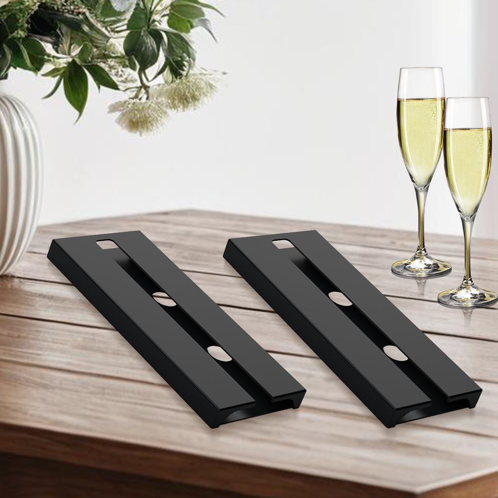 Wein-Glas-Halter unter dem Schrank Kunststoff Wein-Glas-Regal Stielglas-Regal für Küche Bar Restaurant
