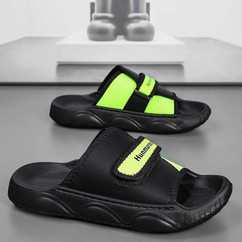 Slippers for Men Men's Sandals Beach Shoes Shoes for Men Wear-resistant Ventilate Indoor and Outdoor Soft and Comfortable New