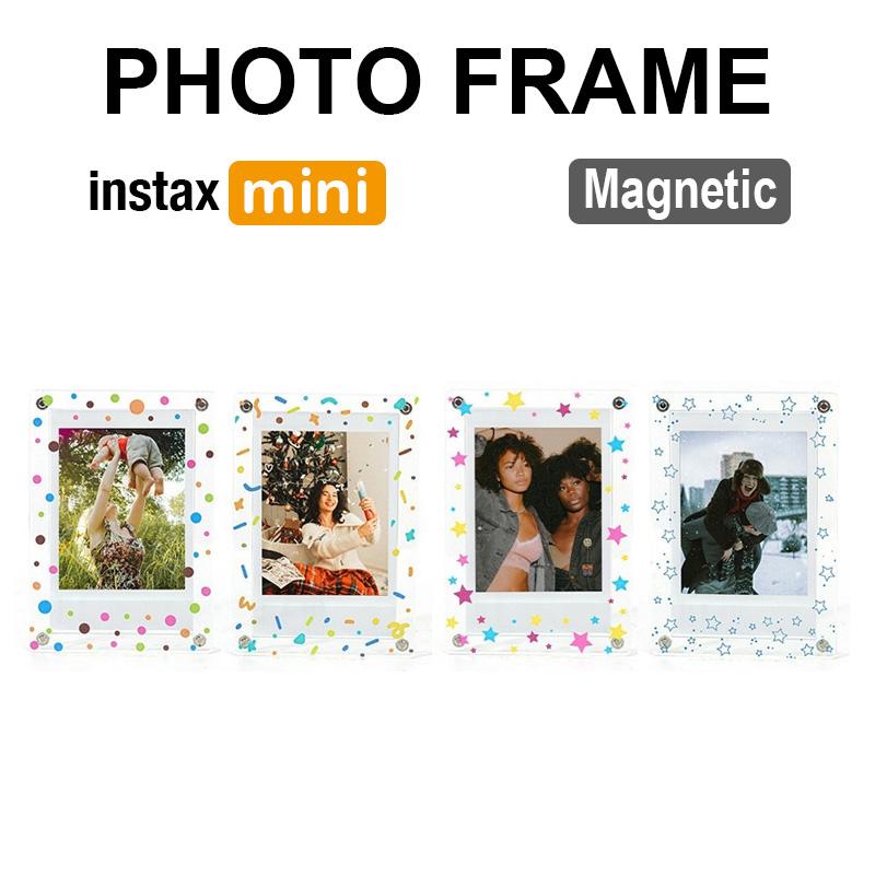 [Film Lab] [Set of 4pc] Magnetic Photo Frame Fridge Magnet for Instax Mini Photo CAC20