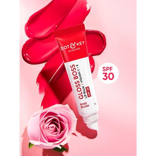 

Dot&Key Gloss Boss Витамин C+E Тонированный бальзам для губ с SPF 30 12 г — Множество вкусов