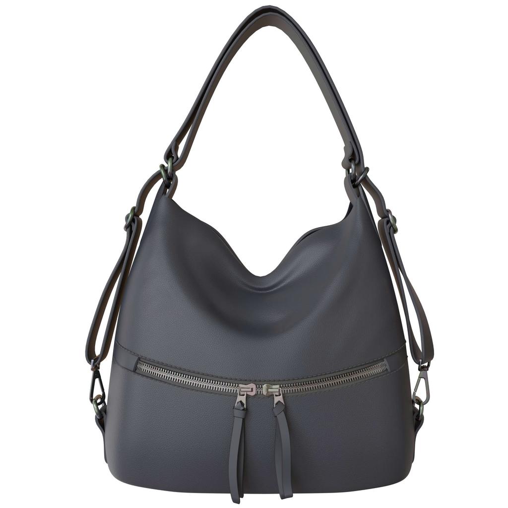 Bolso Shopper para Mujer de Cuero Vegano con Función Mochila