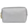 Cosmetic Bag Women Popular Product Pu Hand-Held Portable Square Waterproof Zipper Cute Travel Makeup Skincare Bag