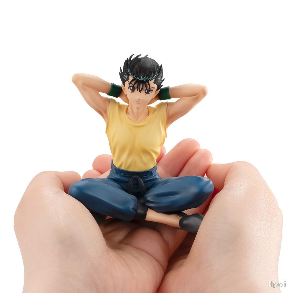 Anime YuYu Hakusho Figure Urameshi Yusuke Action Figures Noodle Stopper Desktop Decorations Jpanese Dolls Model Toys Hobbies