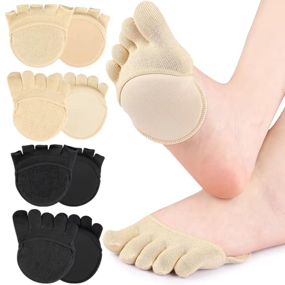 Half Invisible Socks No Show Socks Flexible High Heels Socks Forefoot Cushion Socks Summer Wear