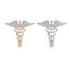 Fashionable Sophisticated Angelic Wing Lapel Pin with Dripping Oil Designs Contrast Accessory for Party Supplies Costumes