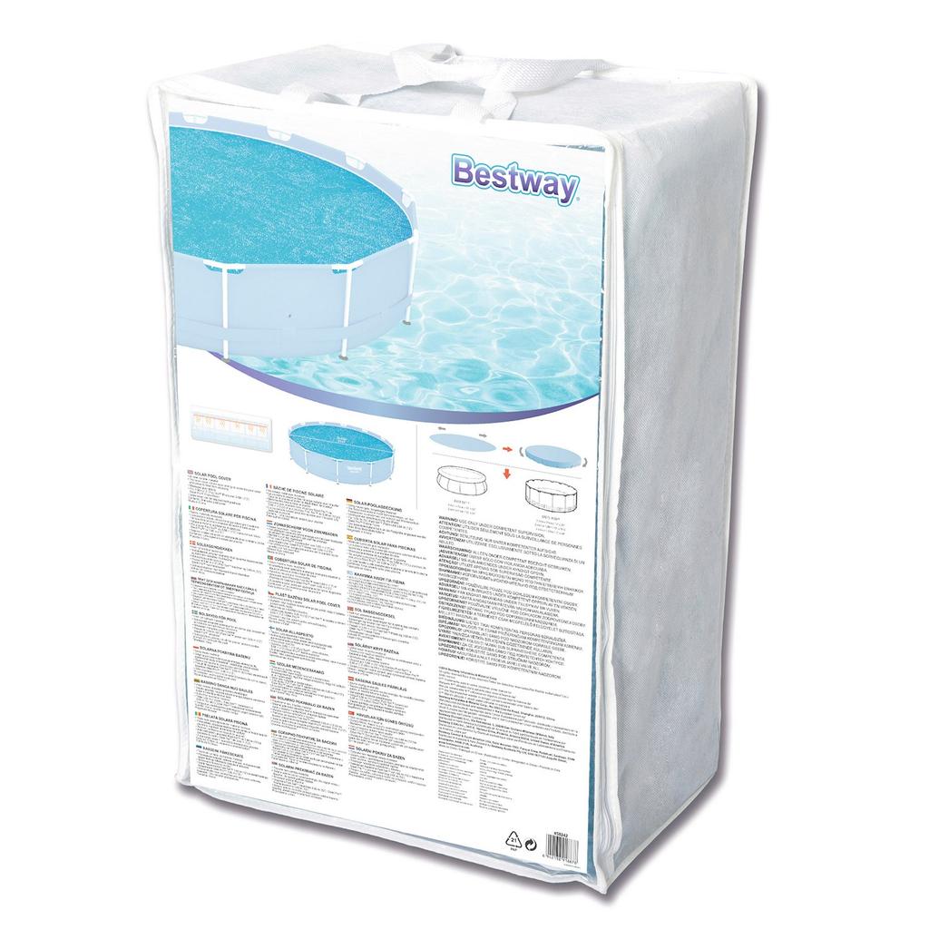 Solar Cover For 366 Cm Pools Bestway 58242