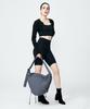 Vlot Triangle Crossbody Bag [Gray]