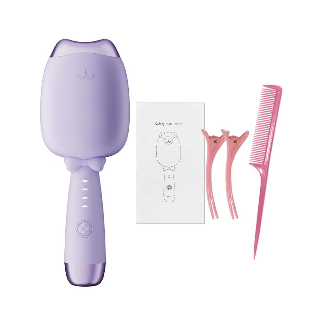 

Керамическая плойка для завивки волос, щипцы для создания крупных волн 32 мм, глубокие волнистые пластины для яичных роллов, электрические, быстрые, автоматические, инструменты для укладки волос US фиолетовый