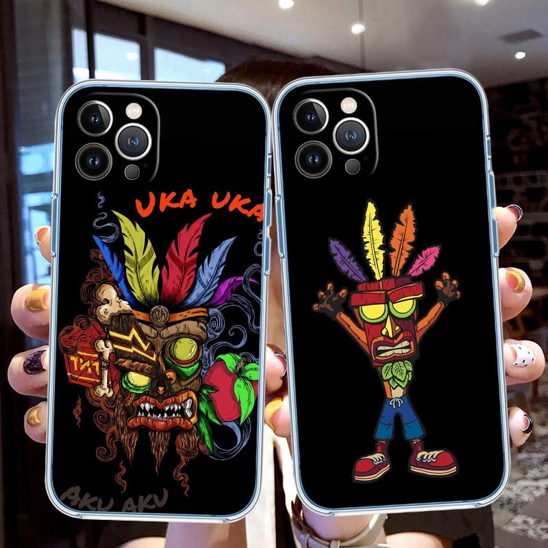 AQ31 Crash Bandicoot Soft Shell Transparent Phone Case for Motorola Moto G7 G8 G9 G84 G85 G73 G24 G15 Z2 Play Power Plus