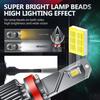 2/6x LED Headlights 6000K Fog Bulbs For Mitsubishi Pajero 4 Mk4 (V8 V9) 2006-2025 Two-sides CSP Head Lamps 30000LM High Low Beam