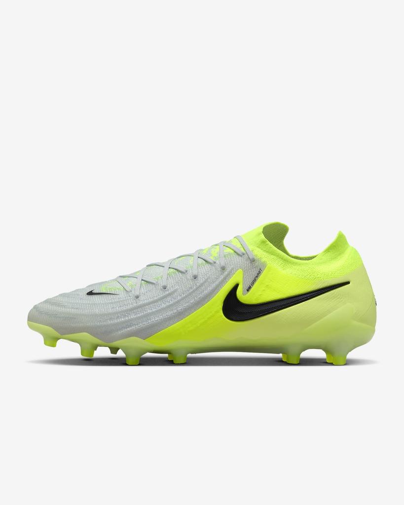 FJ2554-003 Nike Phantom GX 2 Elite Metallic Silver Volt Black (Men's)