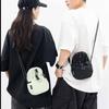 Coin Pouch Drawstring Crossbody Bag Sports Mobile Phone Pack Portable Nylon Shoulder Bag  Travel