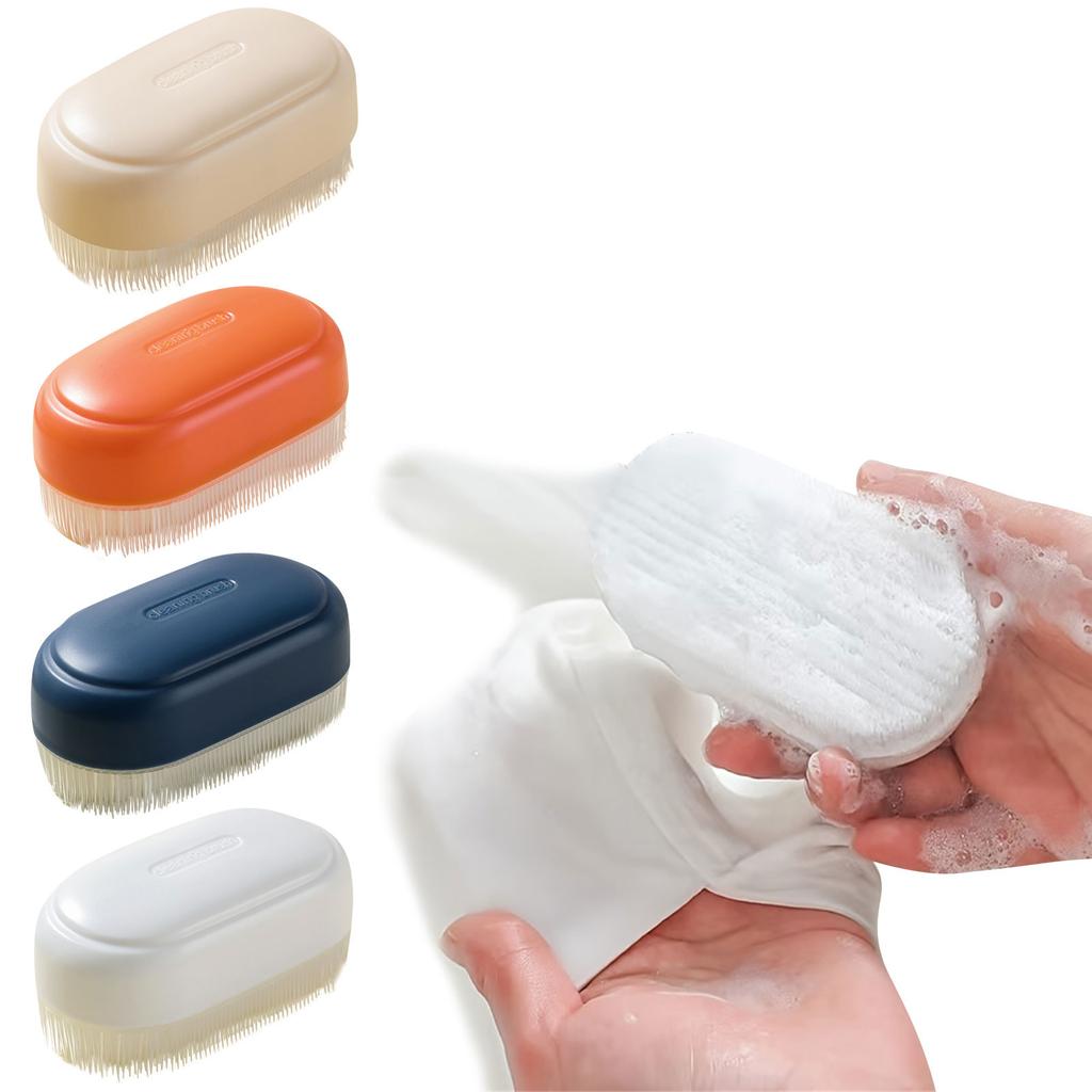 Laundry Brush, Shoe Brush, Soft Bristle Brush Scrub Brush, Easy To Grip Household Cleaning Brushes Tool For Countertops Bathtubs