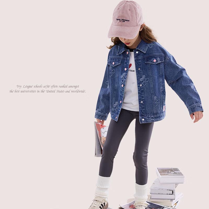 Disney Girls' Casual Denim Jacket