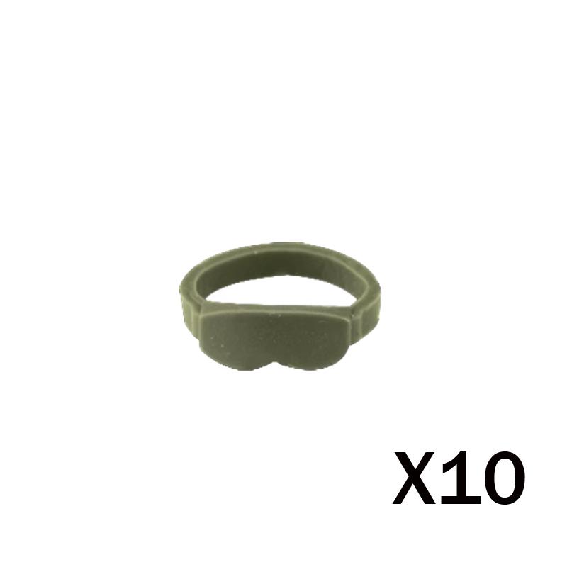 Military Building Blocks Accessories Soldier Figures Soviet Helmets Guard Hat Navy Pirate Firefighter Army Hats Mini Bricks Toys