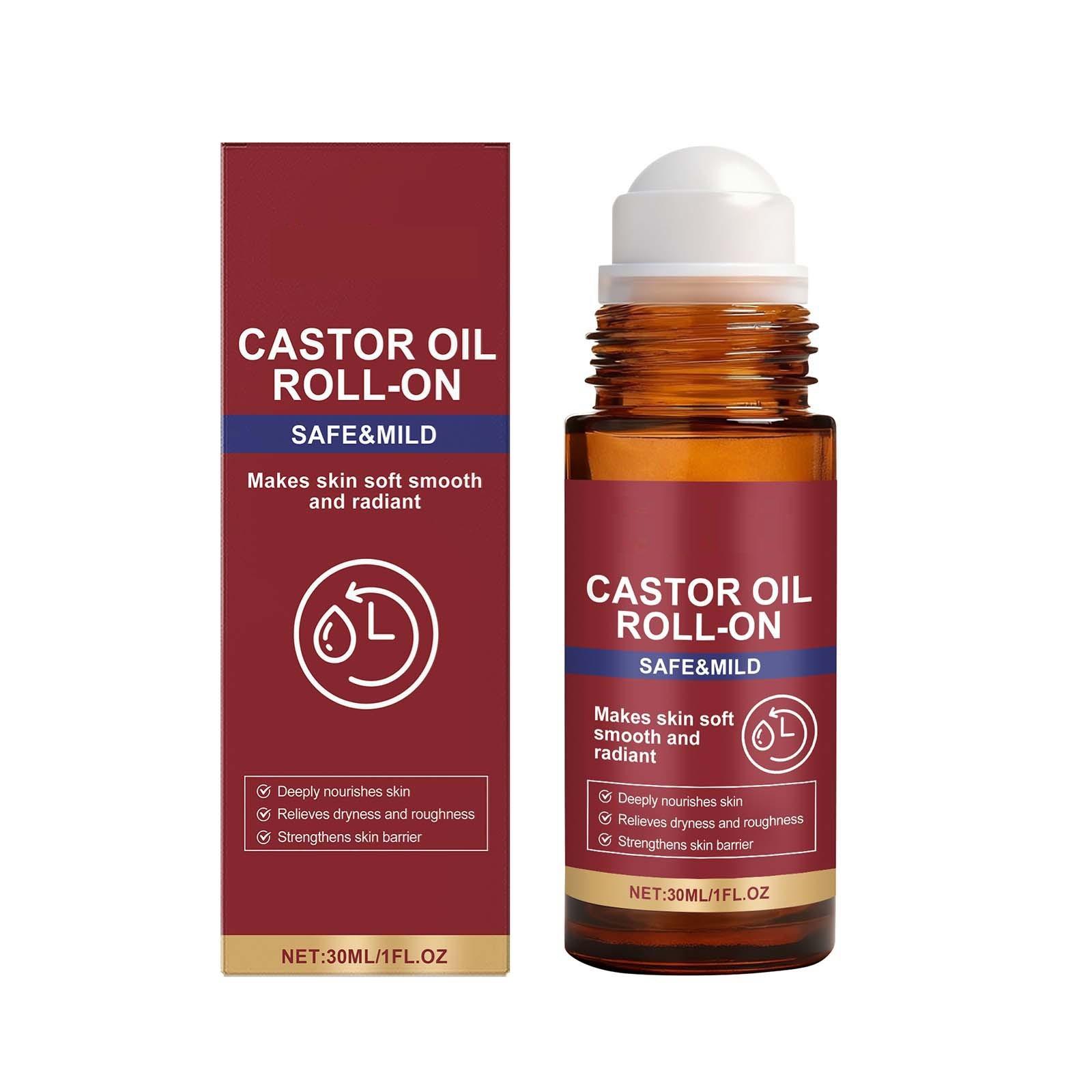 

Органическое касторовое масло, Увлажняющая роллер-сыворотка для лица и тела с касторовым маслом, Увлажняющая и смягчающая сыворотка, 30 мл One Size белый