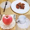 QPINGH 5-1/2" Round Lace Doilies, 100Pcs White Paper Placemats for Wedding, Birthday