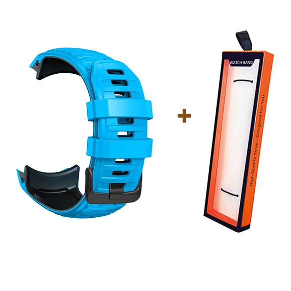 

Instinct 3 50MM Two-Tone Sport Silicone Watch Straps For Garmin Instinct 2X Watchband Bracelet For Instinct 3 50MM Wristbands For Instinct 3 50MM