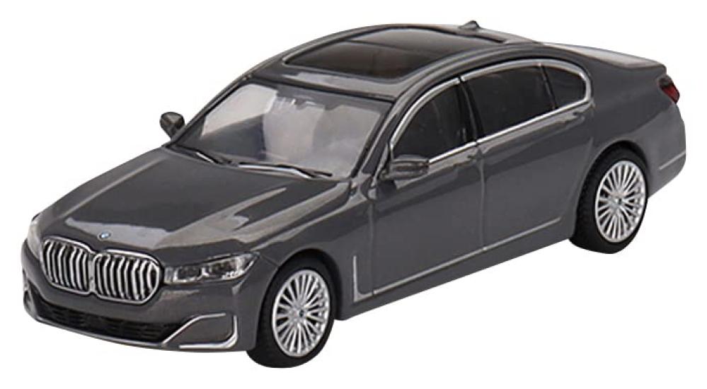 

TrueScale Miniatures MINI GT 164 BMW 750Li xDrive Серый Бернина с эффектом янтаря (Правый руль) Готовый продукт