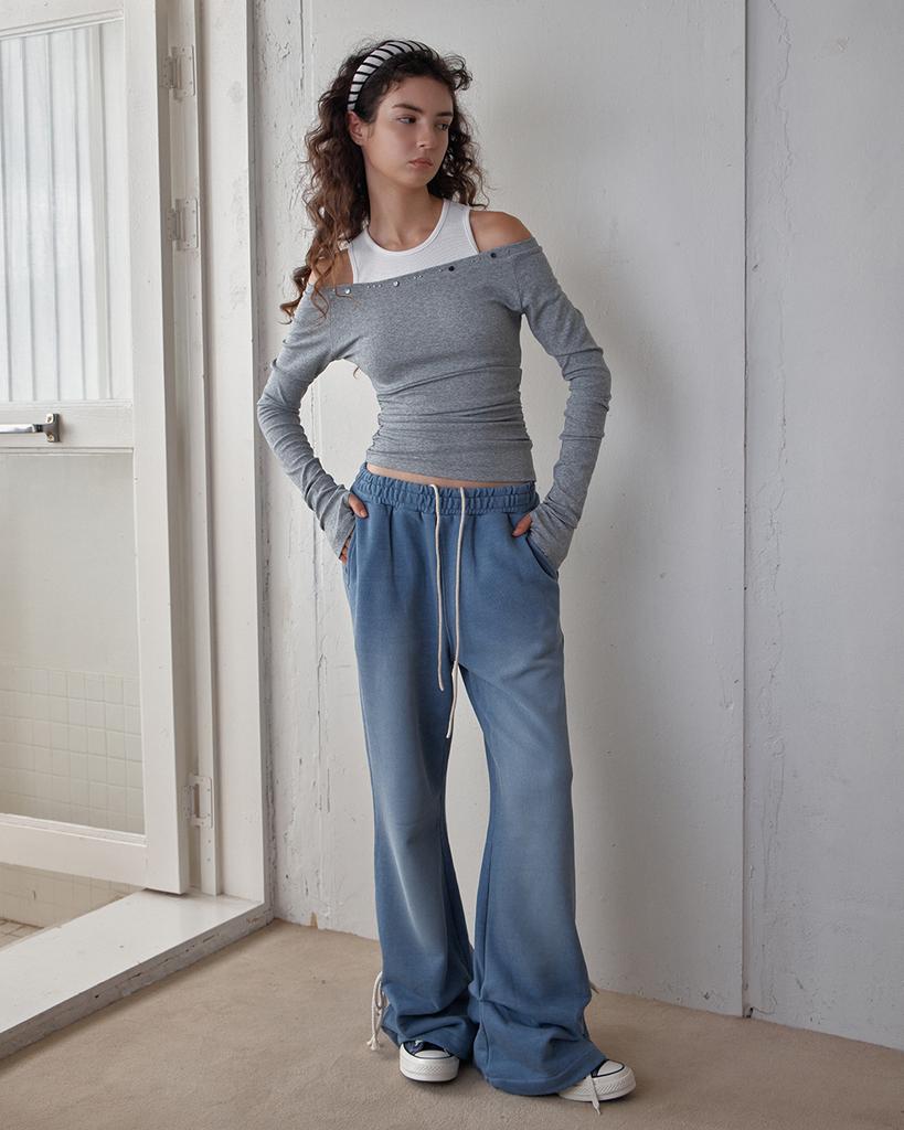 INSEOWL Washed Sweet Pants
