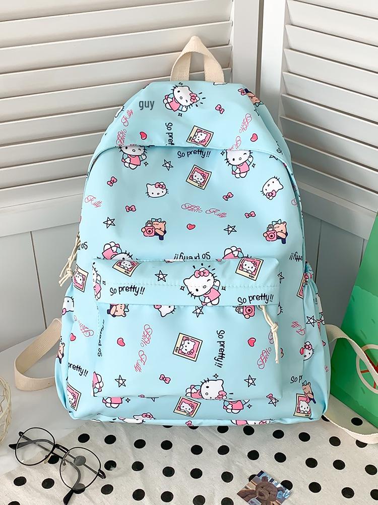 Large Capacity KT Cat Cartoon Backpack for Girls and Students
