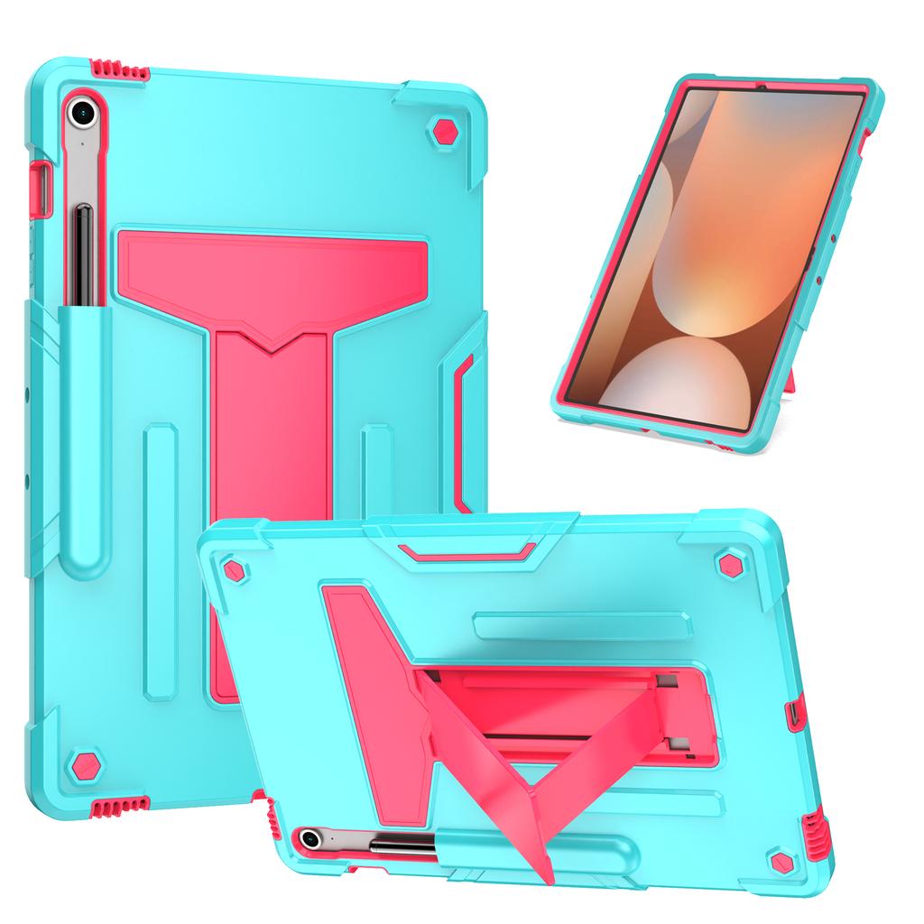 Hybrid Case for Samsung Galaxy Tab S10 FE Plus 2025 13.1 Inch SM-X620 SM-X626B Built-in Kickstand Cover Shockproof with Pen Slot