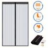 Magnetic Door Screen Custom Size Mosquito Net Curtain Fly Insect Automatic Closing Invisible Mesh For Kitchen Indoor Living Room